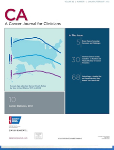 CA: A CANCER JOURNAL FOR CLINICIANS